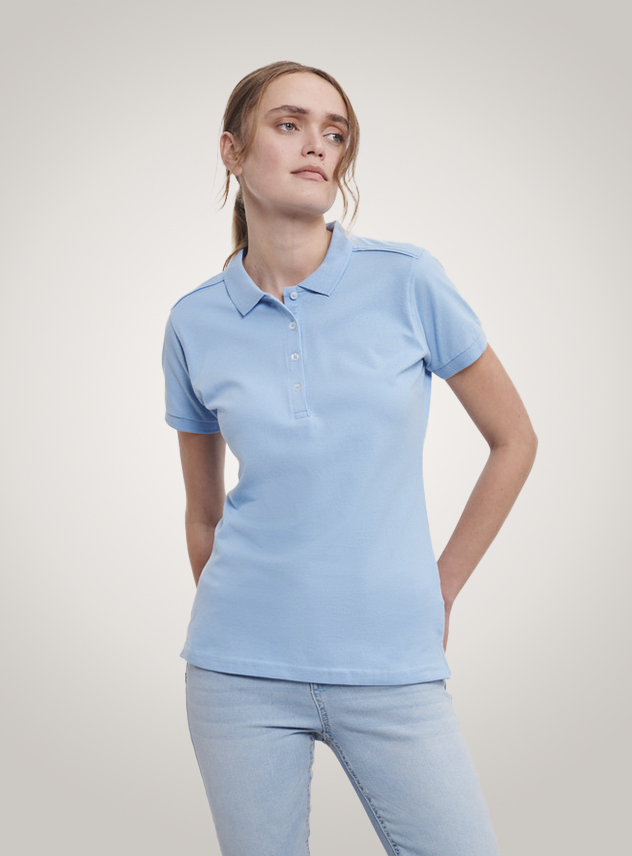 Poloshirt dames Russell 566F