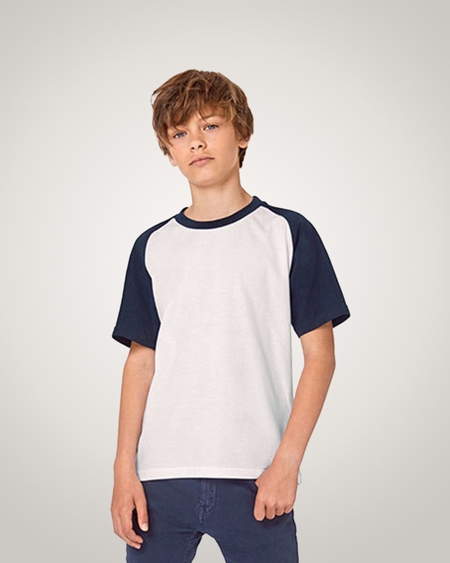 T-shirt kinder B&C Baseball