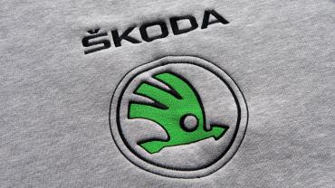 Bedrukt shirt van Skoda